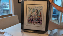 Load and play video in Gallery viewer, LIMITED EDITION ART PRINT -  Wild Flowers by Metis artist, Carla Joseph
