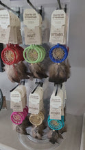 Load and play video in Gallery viewer, Birthstone Dreamcatchers with 2 inch rings/hoops