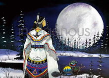 Load image into Gallery viewer, 12 Moons Art Cards - a card for every month! - by Indigenous Artist Jessica Somers - North of Fifty Indigenous Boutique