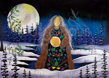 Load image into Gallery viewer, 12 Moons Art Cards - a card for every month! - by Indigenous Artist Jessica Somers - North of Fifty Indigenous Boutique