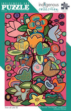 Load image into Gallery viewer, Tree of Life III - 1000 piece Jigsaw Puzzle. Artwork by Saulteaux Ojibway artist Donna Langhorne - North of Fifty Indigenous Boutique