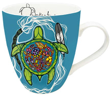 Charger l'image dans la galerie, Prayers For Turtle Island indigenous art mug by Jackie Traverse Canada
