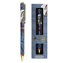 Load image into Gallery viewer, Raven Moon Ballpoint Pen by Allan Weir
