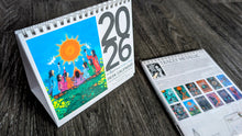 Load image into Gallery viewer, 2026 Desk Calendar artwork by Tracey Metallic - North of Fifty Indigenous Boutique