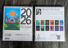 Load image into Gallery viewer, 2026 Desk Calendar artwork by Tracey Metallic - North of Fifty Indigenous Boutique