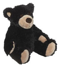 Load image into Gallery viewer, 11" Rufus Bear plush toy with detachable beaded Metis pin - North of Fifty Indigenous Boutique