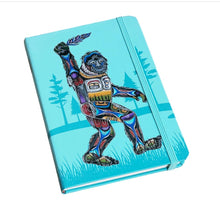 Load image into Gallery viewer, "Sasquatch" Journal by Indigenous Artist, Jessica Somers - North of Fifty Indigenous Boutique