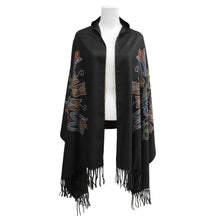Charger l'image dans la galerie, Métis artist, indigenous art, Native American art, dot art shawl
