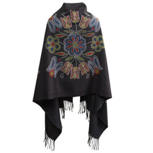 Charger l'image dans la galerie, Métis artist, indigenous art, Native American art, dot art, shawl