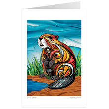 Load image into Gallery viewer, Spirit Beaver Framed Prints by Mi'kmaq artist, Stephanie White