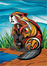 Load image into Gallery viewer, Spirit Beaver Framed Prints by Mi'kmaq artist, Stephanie White