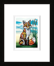Charger l'image dans la galerie, Spirit Fox indigenous wall art by Stephanie White Canada