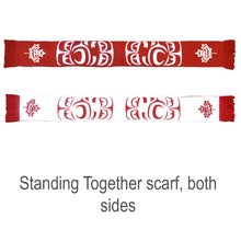 Load image into Gallery viewer, Standing Together Knit scarf and toque set by Curtis Wilson