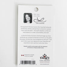 Charger l'image dans la galerie, "Strong Earth Woman" Iron on Patch by Metis artist, Leah Dorion - North of Fifty Indigenous Boutique