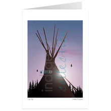 Load image into Gallery viewer, Mark Preston Tee Pee Wall Art | Native Art Canada