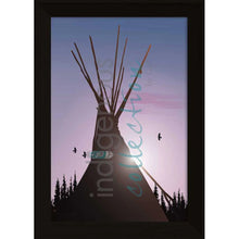 Load image into Gallery viewer, Mark Preston Tee Pee Wall Art | Native Art Canada