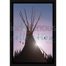Load image into Gallery viewer, Mark Preston Tee Pee Wall Art | Native Art Canada