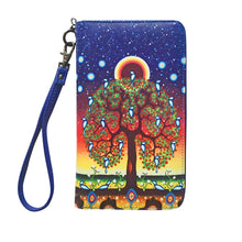 Load image into Gallery viewer, Tree of Life Travel Wallet design by Indigenous Artist James Jacko