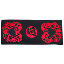 Charger l'image dans la galerie, "Eagle Heart" Eco Scarf design by Native Artist, Roy Henry Vickers - North of Fifty Indigenous Boutique