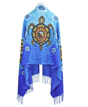 Charger l'image dans la galerie, Native Artist Jack Jacko, Shawl, Indigenous Art, Medicine Trutle