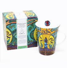 Load image into Gallery viewer, Strong Earth Woman Mug Leah Dorion Metis art