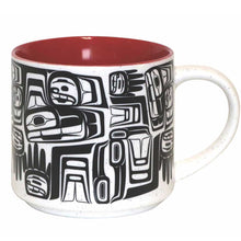 Charger l'image dans la galerie, 16 oz "Eagle Crest" Mug by Bella Bella Artist, Ben Houstie - North of Fifty Indigenous Boutique
