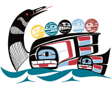 Load image into Gallery viewer, LIMITED EDITION ART PRINT -  Family II by Ben Houstie - North of 50 Métis Designs