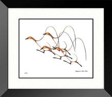 Load image into Gallery viewer, Autumn Flight, benjamin chee chee, indigenous art, native artist, North of Fifty 50