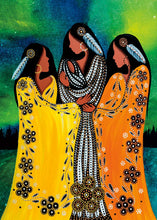 Load image into Gallery viewer, LIMITED EDITION ART PRINT - Motherhood by Cree Artist Betty Albert - North of 50 Métis Designs