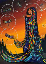 Load image into Gallery viewer, Transformation by Cree, Native artist, Indigenous Art, Betty Albert, North of Fifty 50
