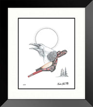 Load image into Gallery viewer, LIMITED EDITION ART PRINT -  Shaman's Rattler by Charles Silverfox - North of 50 Métis Designs