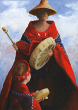 Charger l'image dans la galerie, A Student of his Culture by Native artist Jean Taylor, North of Fifty 50