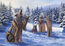 Charger l'image dans la galerie, Winter Song by Native artist Jean Taylor, North of Fifty 50