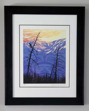 Load image into Gallery viewer, Best Friends at Sunset by Mark Preston, native artist, Indigenous Art, Northwest Coast art, North Of Fifty 50