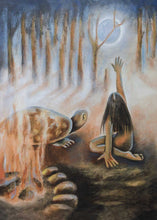 Charger l'image dans la galerie, Moon Wisdom by Native artist Nathalie Coutou, North of Fifty 50