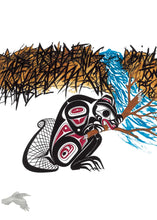 Charger l'image dans la galerie, Beaver Dam by Native artist, Indigenous Art, Richard Shorty, North of Fifty 50