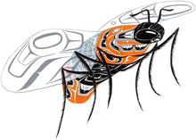 Charger l'image dans la galerie, Bumble Bee by Native artist, Indigenous Art, Richard Shorty, North of Fifty 50