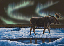 Charger l'image dans la galerie, Ahaa He Is Walking by Native artist Ronnie Simon, North of Fifty 50