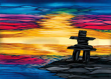 Charger l'image dans la galerie, Direction Determination Destination by Native artist Shawna Boulette Grapentine, North of Fifty 50