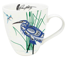 Load image into Gallery viewer, Hummingbird and Blue Heron Art Card by Native Artist Richard Shorty - North of 50 Métis Designs