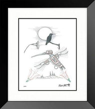 Load image into Gallery viewer, LIMITED EDITION ART PRINT -  Hummingbird by Charles Silverfox - North of 50 Métis Designs