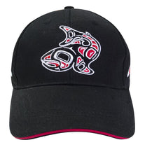 Charger l'image dans la galerie, Design by Gitksan Native Artist Jamie Sterritt Baseball cap indigenous art
