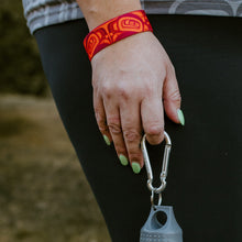 Load image into Gallery viewer, Every Child Matters  1/2 inch Wristband, artwork by Morgan Asoyuf  - size S - North of Fifty Indigenous Boutique