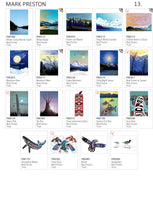 Load image into Gallery viewer, MARK PRESTON Framed Art Card Collection - Choose from a selection of 10 different prints indigenous art gift by Mark Preston Canada