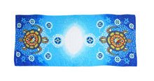 Charger l'image dans la galerie, "Medicine Turtle" Scarf, design by Native Artist James Jacko - North of Fifty Indigenous Boutique