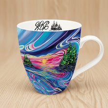 Charger l'image dans la galerie, Reflect & Grow with Love indigenous art mug by Shawna Boulette Grapentine Canada
