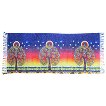Charger l'image dans la galerie, "Tree of Life" Art Print Shawl by Native Artist Jack Jacko - North of Fifty Indigenous Boutique