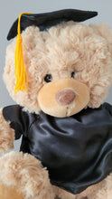 Load image into Gallery viewer, Graduation Bear with Beaded Pin
