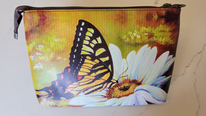 Butterfly Pattern Cross body or large clutch - North of Fifty Indigenous Boutique