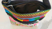 Charger l&#39;image dans la galerie, Embroidered Bohemian Messenger Bag - North of Fifty Indigenous Boutique
